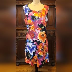 ESTABLISHED 1962 Floral Dress, Sleeveless, size 12